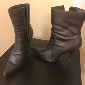 Pointy toe booties